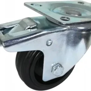 Zestaw kołowy skrętny z hamulcem 160mm nośność 150 Darmowa dostawa